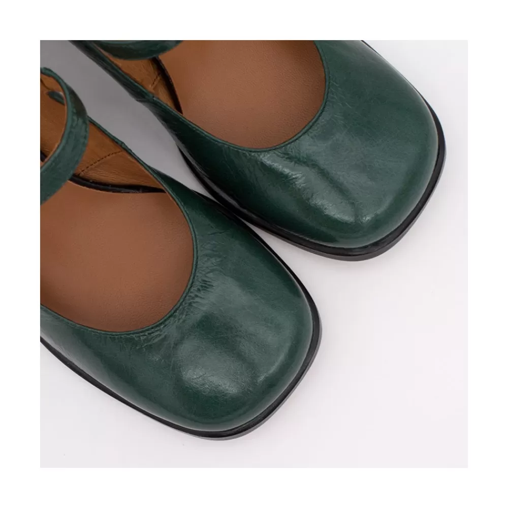 Mujer Ángel Alarcón Jett - Zapatos Mary Jane Diferentes, Redondeados Y Con Tacon Ancho