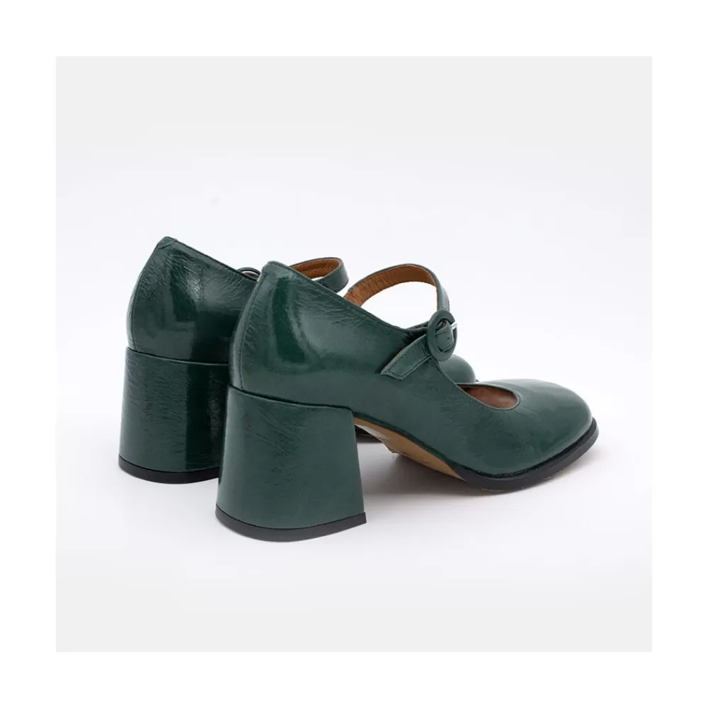 Mujer Ángel Alarcón Jett - Zapatos Mary Jane Diferentes, Redondeados Y Con Tacon Ancho