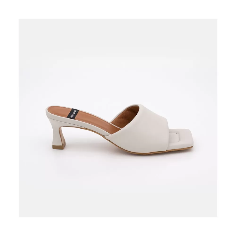 Mujer Ángel Alarcón Kansas - Mule Acolchado De Tacon Bajo