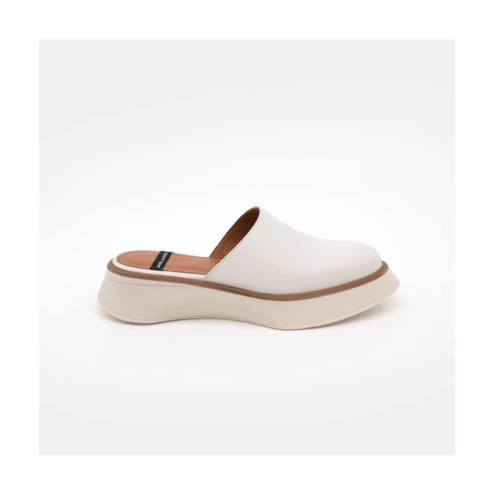 Mujer Ángel Alarcón Leslie - Zueco De Piel Con Plataforma De Goma