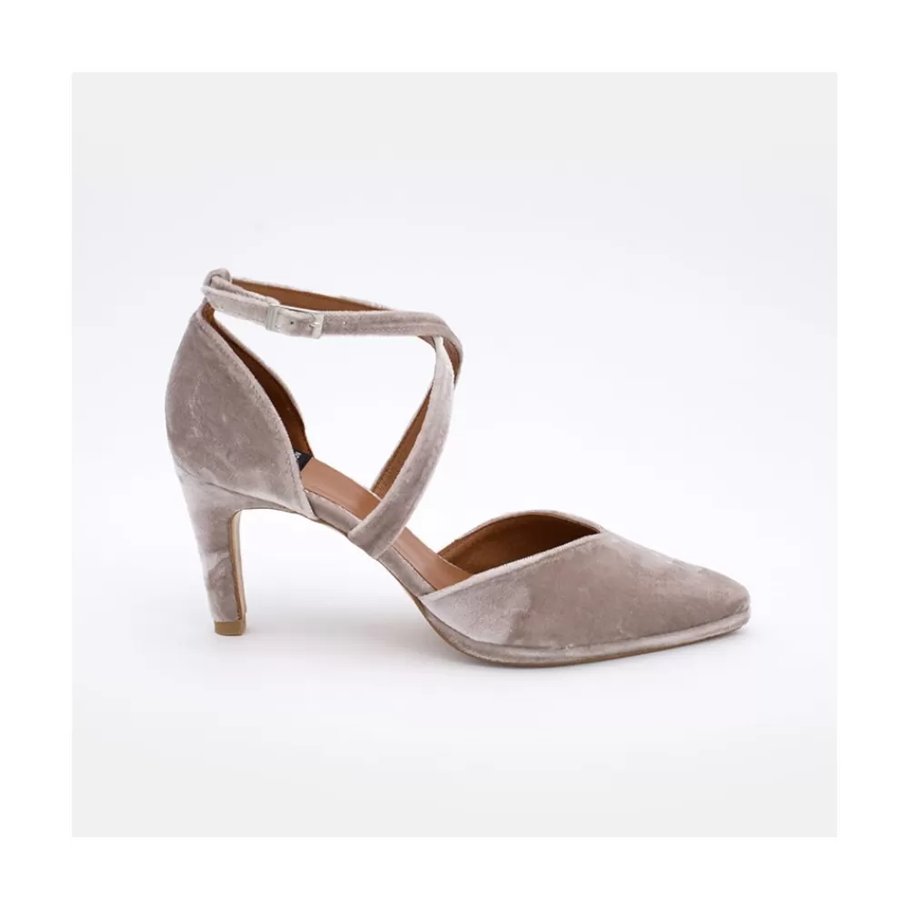 Mujer Ángel Alarcón Liliam - Zapatos De Vestir Comodos Con Tacon Medio Y Mini Plataforma