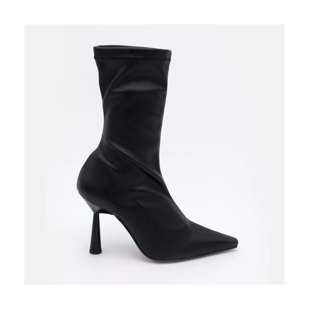 Mujer Ángel Alarcón Lori - Botin Elastico Con Tacon Alto Y Punta Fina