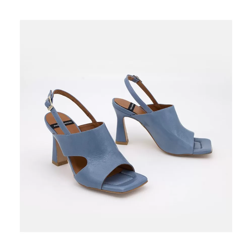 Mujer Ángel Alarcón Newton - Sandalia Comoda De Tacon