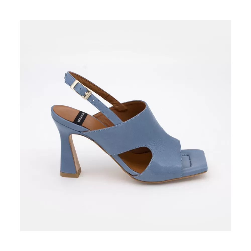 Mujer Ángel Alarcón Newton - Sandalia Comoda De Tacon