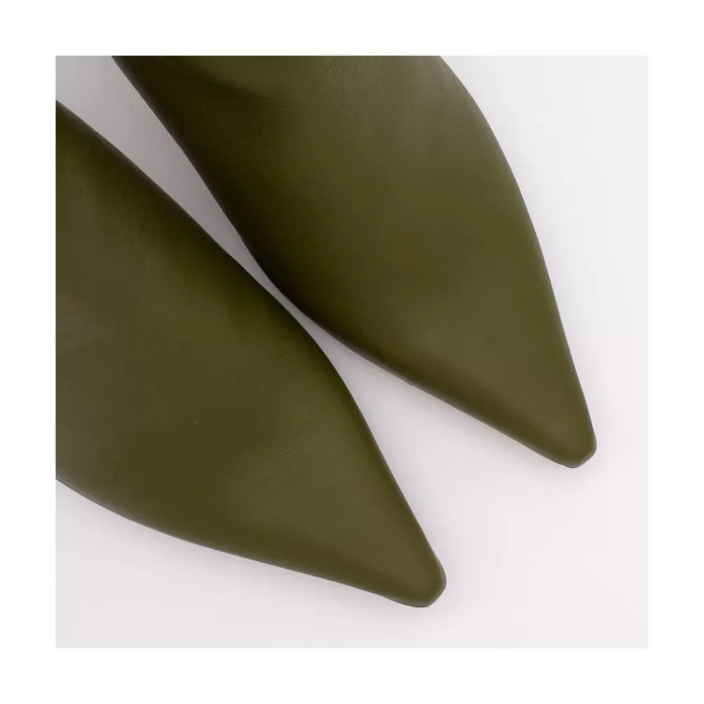 Mujer Ángel Alarcón Ruth - Botines De Cana Baja Con Tacon Y Punta Fina