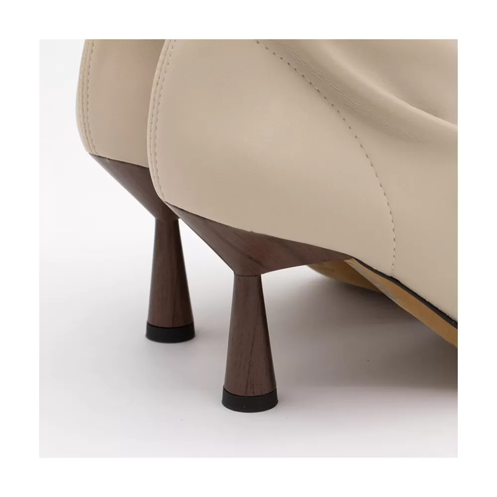 Mujer Ángel Alarcón Small Lori - Botin Elastico Con Tacon Alto Y Punta Fina