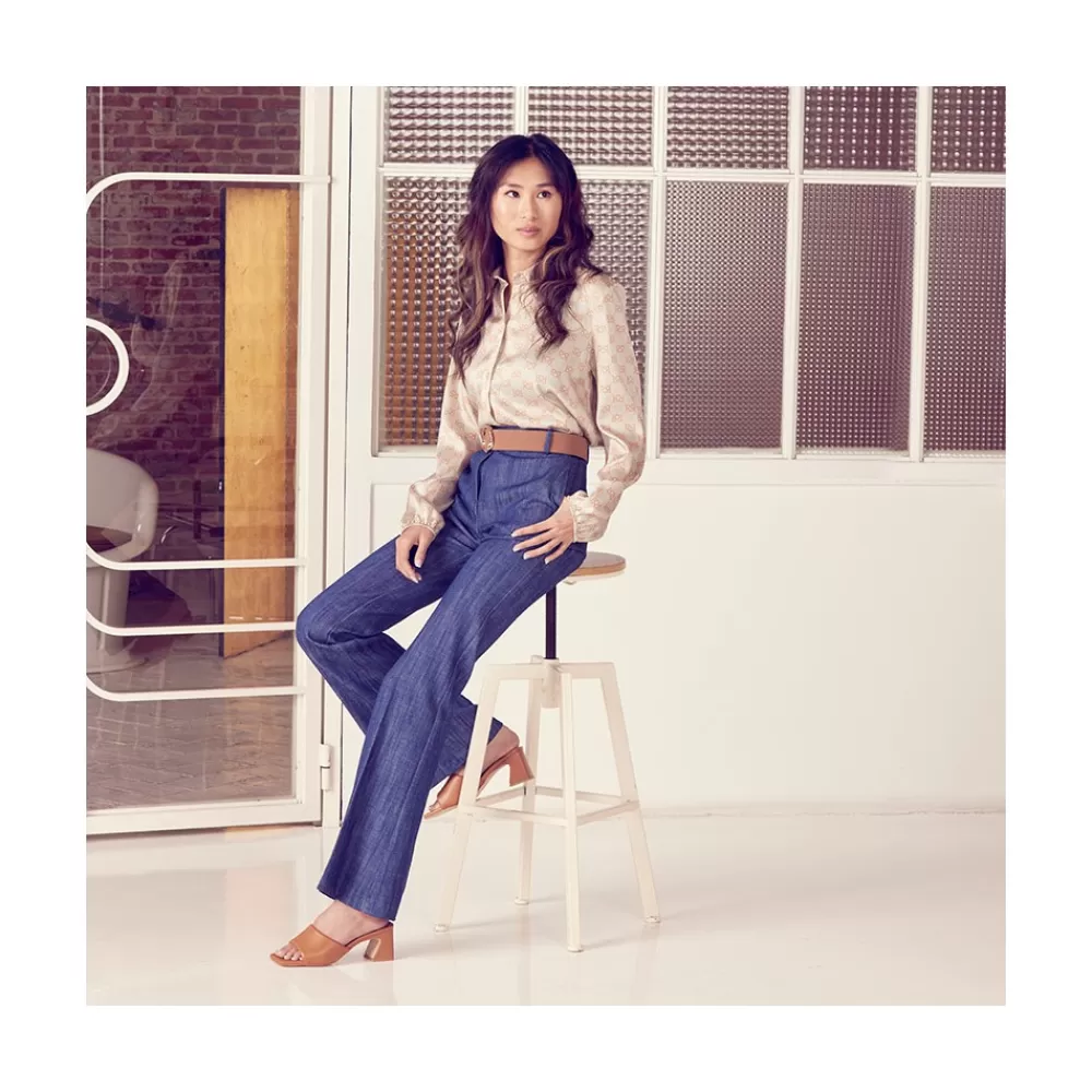 Mujer Ángel Alarcón Streep - Mule Acolchado De Piel Comodo