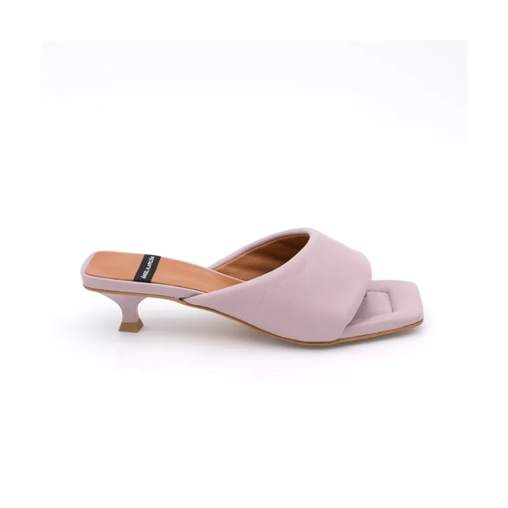 Mujer Ángel Alarcón Suzi - Sandalia Acolchada De Dedo Con Tacon Bajo