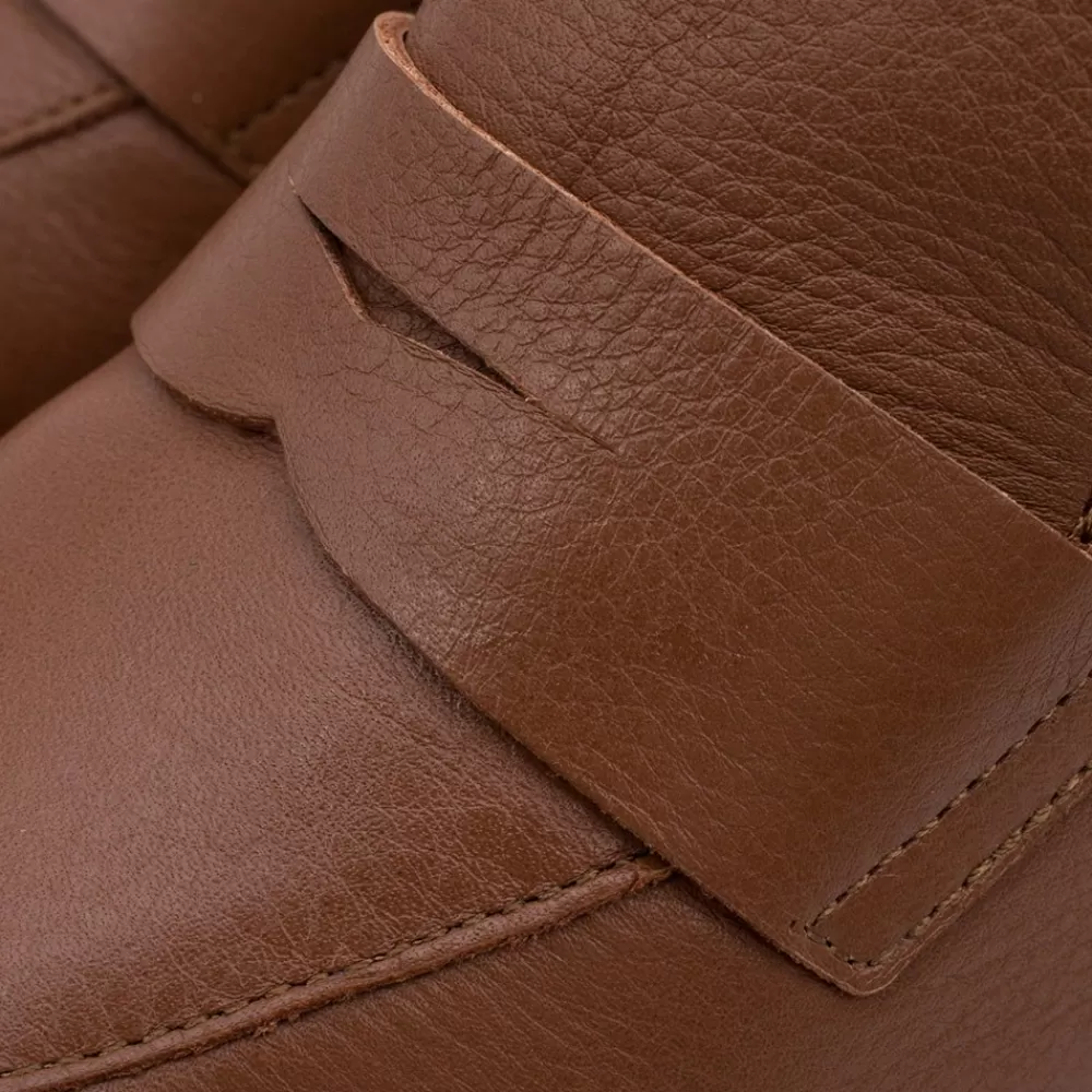 Mujer Ángel Alarcón Tadla - Mocasin Destalonado De Tacon Alto Y Ancho Y Plataforma Para Mujer