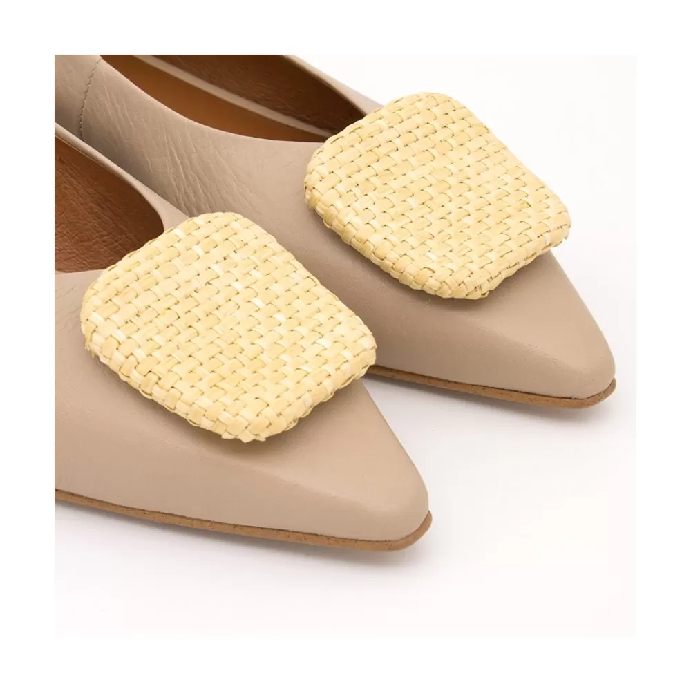 Mujer Ángel Alarcón Thelma - Bailarina De Punta Fina Con Adorno De Hebilla