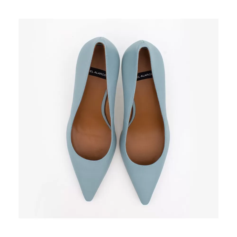 vega__estileto_de_piel_con_tacon_de_diseno_3.webp Mujer Ángel Alarcón Vega - Estileto De Piel Con Tacon De Diseno